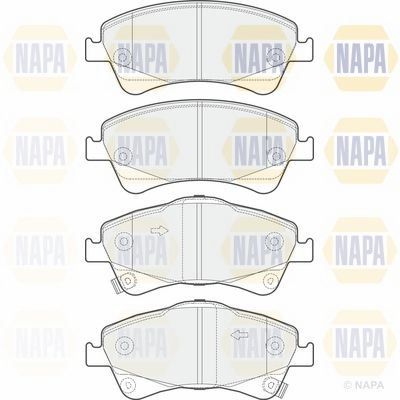 Brake Pad Set NAPA NBP1589