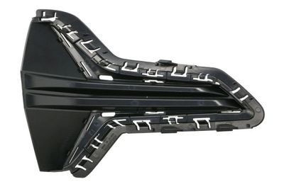 Bumperrooster plug Voor Links (Buitenkant, plastic, zwart glanzend, LUXURY) past: BMW 3 G20, G21 10.18-06.22