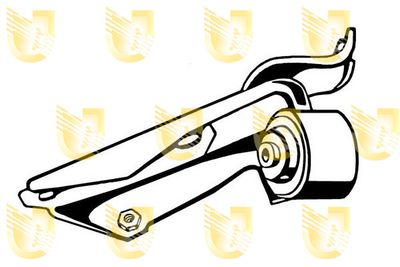 Подвеска, двигатель UNIGOM 395016 для FIAT 127