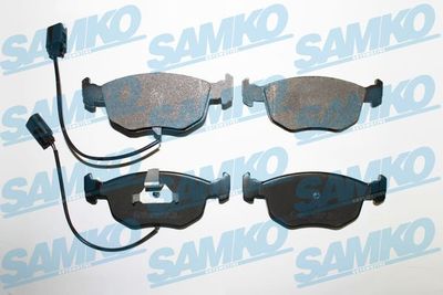 Комплект тормозных колодок, дисковый тормоз SAMKO 5SP745 для FORD SCORPIO