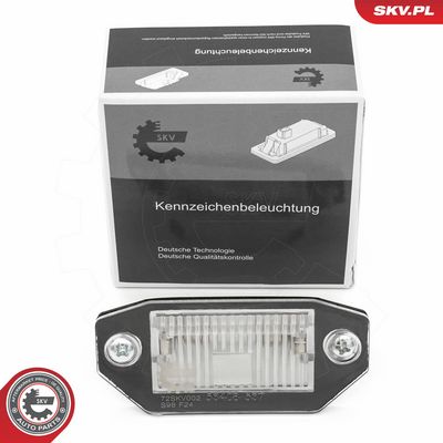 Osvětlení SPZ ESEN SKV 72SKV002