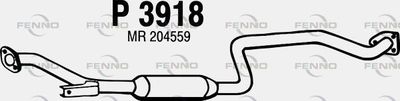 Средний глушитель выхлопных газов FENNO P3918 для MITSUBISHI CARISMA