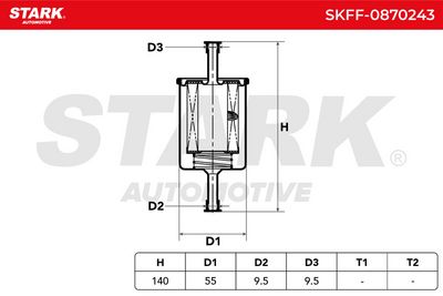 горивен филтър STARK SKFF-0870243