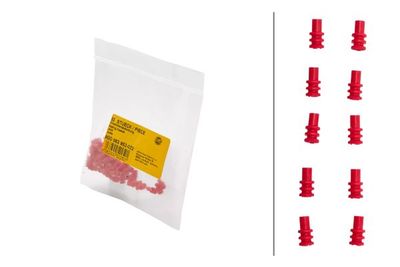 Slangklem (kleur: Red, doorsnede van de draden: 0,35-0,5mm²)