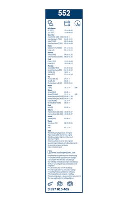 LAMELA STERGATOR BOSCH 3397010405 5