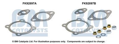 Монтажен комплект, катализатор BM Catalysts FK92897