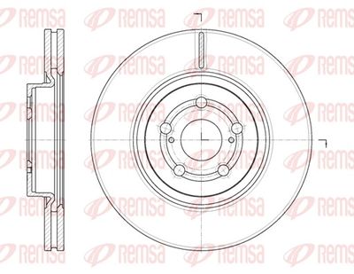 Brake Disc 61092.10