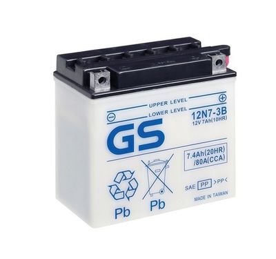 Стартерная аккумуляторная батарея GS GS-12N7-3B для CAGIVA SST