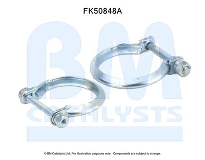 Zestaw montażowy, rura wydechowa BM CATALYSTS FK50848