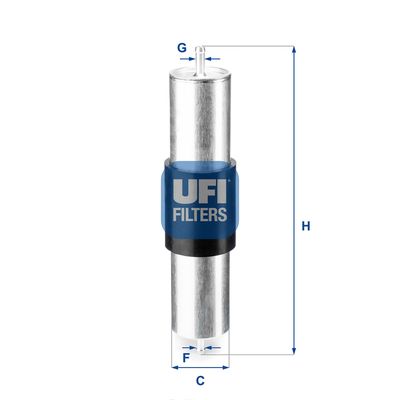Filtr paliwa UFI 31.569.00 produkt