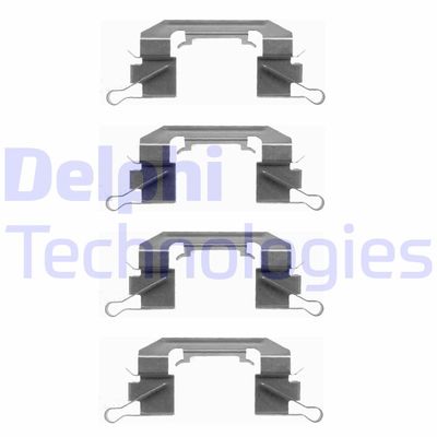 Комплектующие, колодки дискового тормоза DELPHI LX0442 для NISSAN MURANO