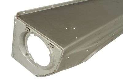 Voorspatbord Links (3 openingen voor controlelampjes Basisuitvoering met hoog controlelampje) past: MERCEDES G-KLASA W460, G-KLASA W461, W462, W463 03.79-05.18