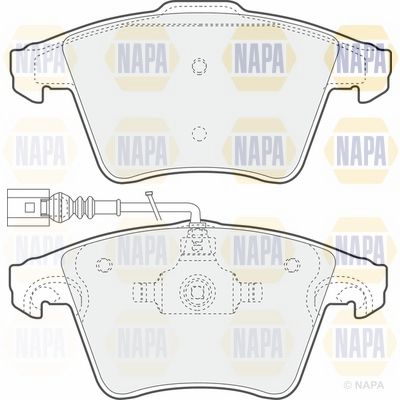 Brake Pad Set NAPA PBP7944