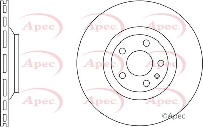 Brake Disc APEC DSK2260