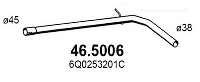 Rura wydechowa ASSO 46.5006