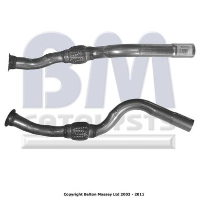 Exhaust Pipe BM Catalysts BM50177