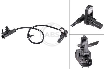 датчик, обороти на колелото A.B.S. 31797