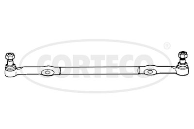 Поперечная рулевая тяга CORTECO 49396028 для FIAT ARGENTA