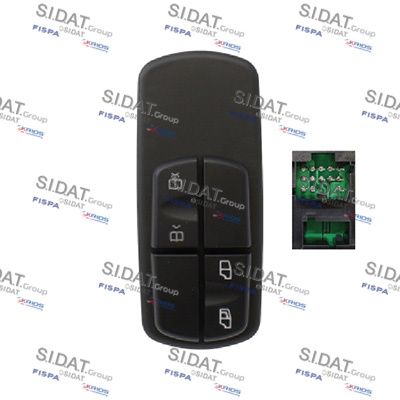 ключ(бутон), стъклоповдигане SIDAT 5.145725A2