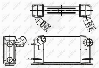 INTERCOOLER COMPRESOR NRF 30355 4