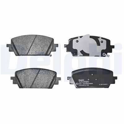 Remblokken set Voor , past: HYUNDAI SANTA FE IV, SANTA FE V KIA SORENTO IV 1.6H/2.2D/2.5 03.20-