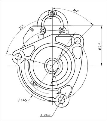 Startér PRESTOLITE ELECTRIC 861040