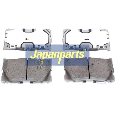 JAPANPARTS Stabdžių trinkelių rinkinys, diskinis stabdys