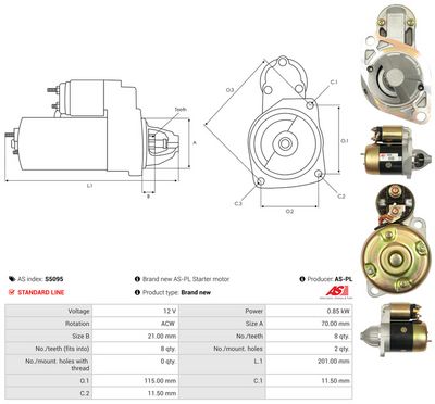 STARTER AS-PL S5095 4