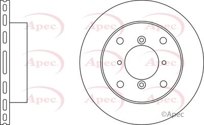 Brake Disc APEC DSK229