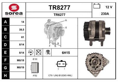 GENERATOR SNRA TR8277