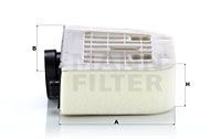 Воздушный фильтр MANN-FILTER C 38 011 для VW TOUAREG