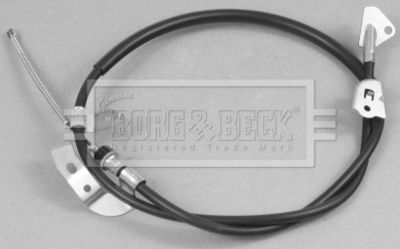 Тросик, cтояночный тормоз BORG & BECK BKB2853 для CITROËN C1
