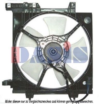 Вентилятор, охлаждение двигателя AKS DASIS 358002N для SUBARU LEGACY