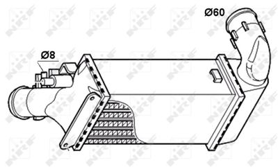 INTERCOOLER COMPRESOR NRF 30835 4