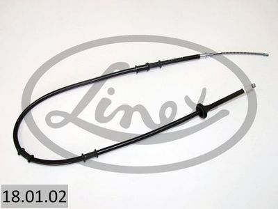 Тросик, cтояночный тормоз LINEX 18.01.02 для HYUNDAI LANTRA