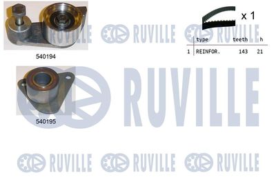 Комплект ремня ГРМ RUVILLE 550211 для VOLVO 960