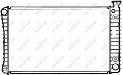 RADIATOR BATERIE DE ANTRENARE NRF 50366 4