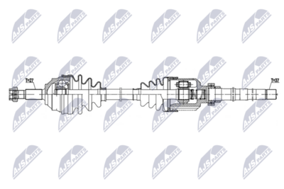 полуоска NTY NPW-PE-135