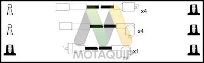 Комплект проводов зажигания MOTAQUIP LDRL1855 для MG MGR