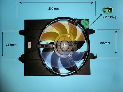 Electric Motor, radiator fan Auto Air Gloucester 05-1246