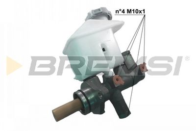 Главный тормозной цилиндр BREMSI PB0911 для KIA RIO
