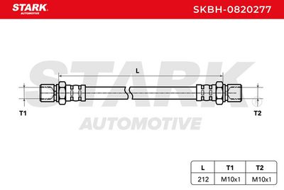 спирачен маркуч STARK SKBH-0820277