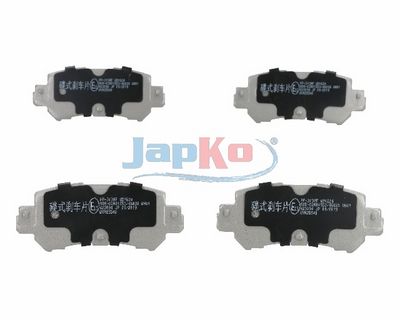 Set placute frana JAPKO 51313