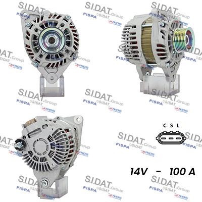 Генератор SIDAT A12MH0700A2 для NISSAN MICRA