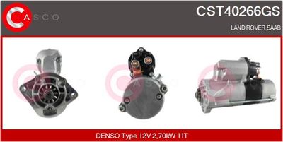 CASCO CST40266GS Стартер  для SAAB (Сааб)