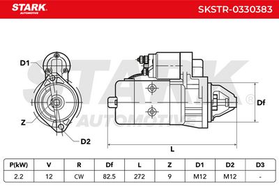 стартер STARK SKSTR-0330383