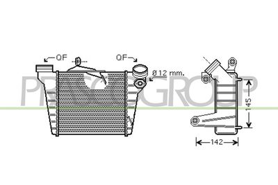 INTERCOOLER COMPRESOR PRASCO SK322N003