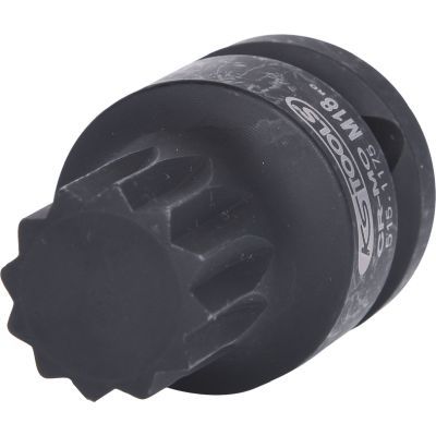 Ks Tools - Rázových bit krátky XZN 1/2" M18