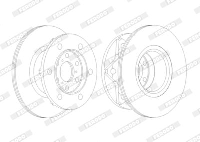 DISC FRANA FERODO DDF089 1