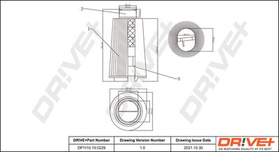 Воздушный фильтр Dr!ve+ DP1110.10.0229 для MERCEDES-BENZ CLC-CLASS